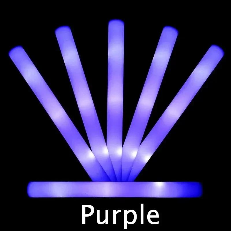 Flashing Led Foam Sticks Party - 5/10/30 قطعة عصي مضيئة من الفوم