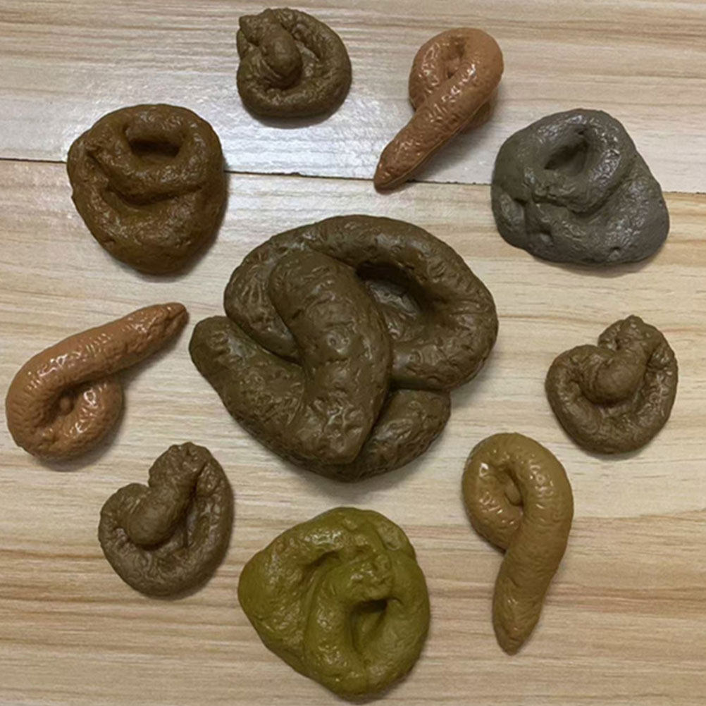 Fake Poop Gag Gift - مجموعة مقالب على شكل فضلات حيوانات