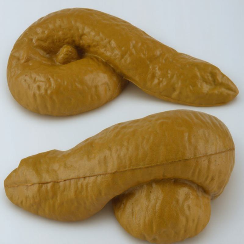Fake Poop Gag Gift - دمية على شكل براز واقعية، تستخدم