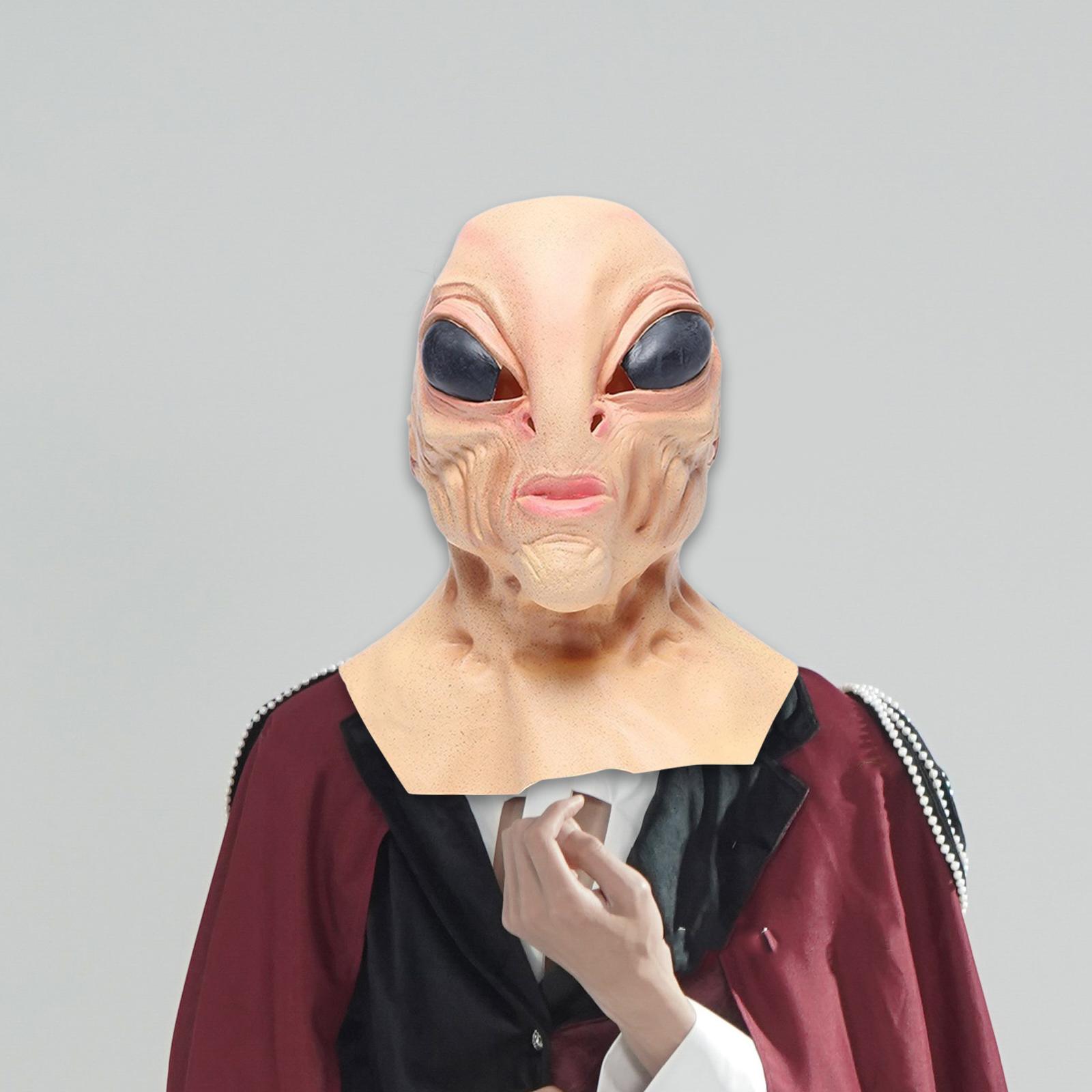 Latex Alien Mask Realistic - قناع لاتكس على شكل كائن فضائي