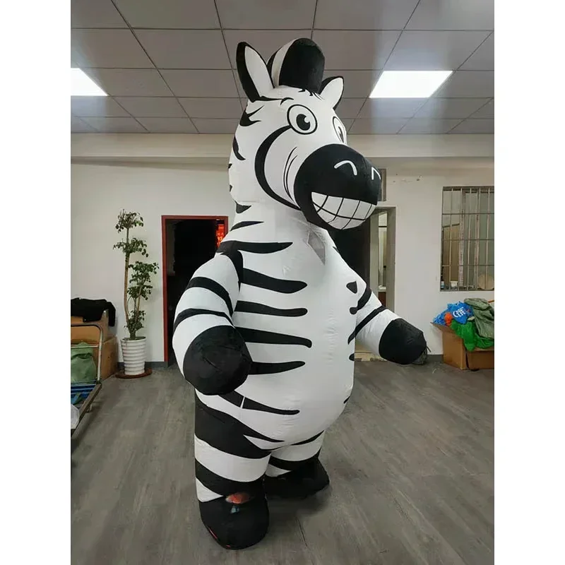 زي زيبرا قابل للنفخ للبالغين،  - مراجعة Costumes وسعره