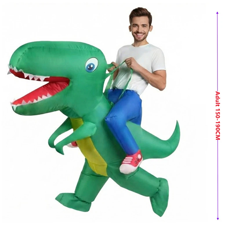 زي ديناصور تي ريكس قابل للنفخ  - مراجعة Inflatable Dinosaur Costume Adult وسعره