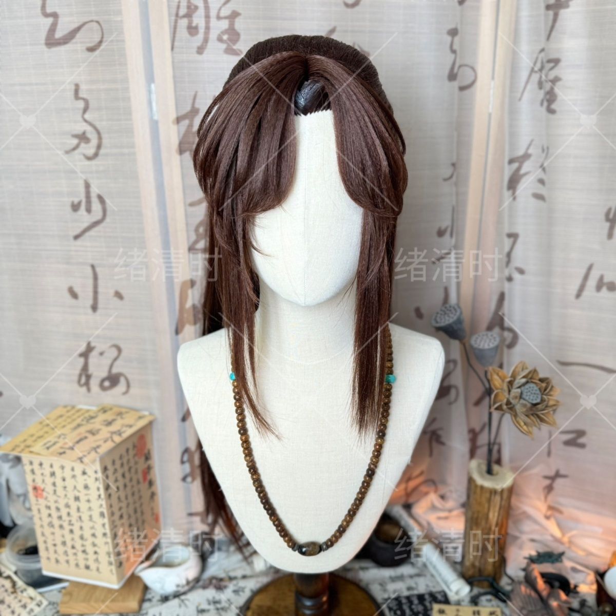 باروكة على طراز غوانغلينغ وانغ - مراجعة Anime Cosplay Wig Heat Resistant وسعره