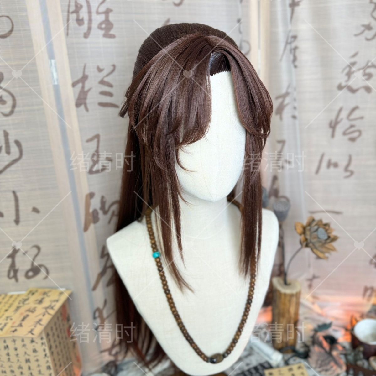 باروكة على طراز غوانغلينغ وانغ - مراجعة Anime Cosplay Wig Heat Resistant وسعره