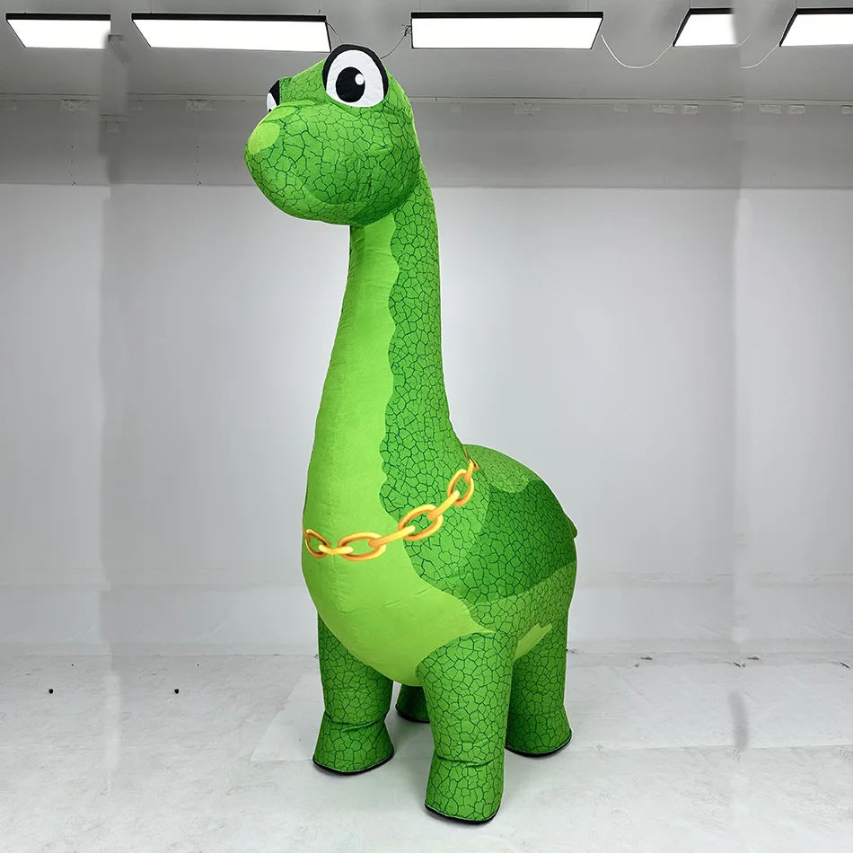 دمية ديناصور قابلة للنفخ جديدة - مراجعة Inflatable Dinosaur Costume Adult وسعره