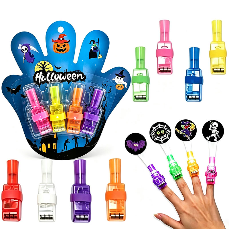 أضواء الأصابع للهالوين، أضواء  - مراجعة Glow In The Dark Party Glasses وسعره