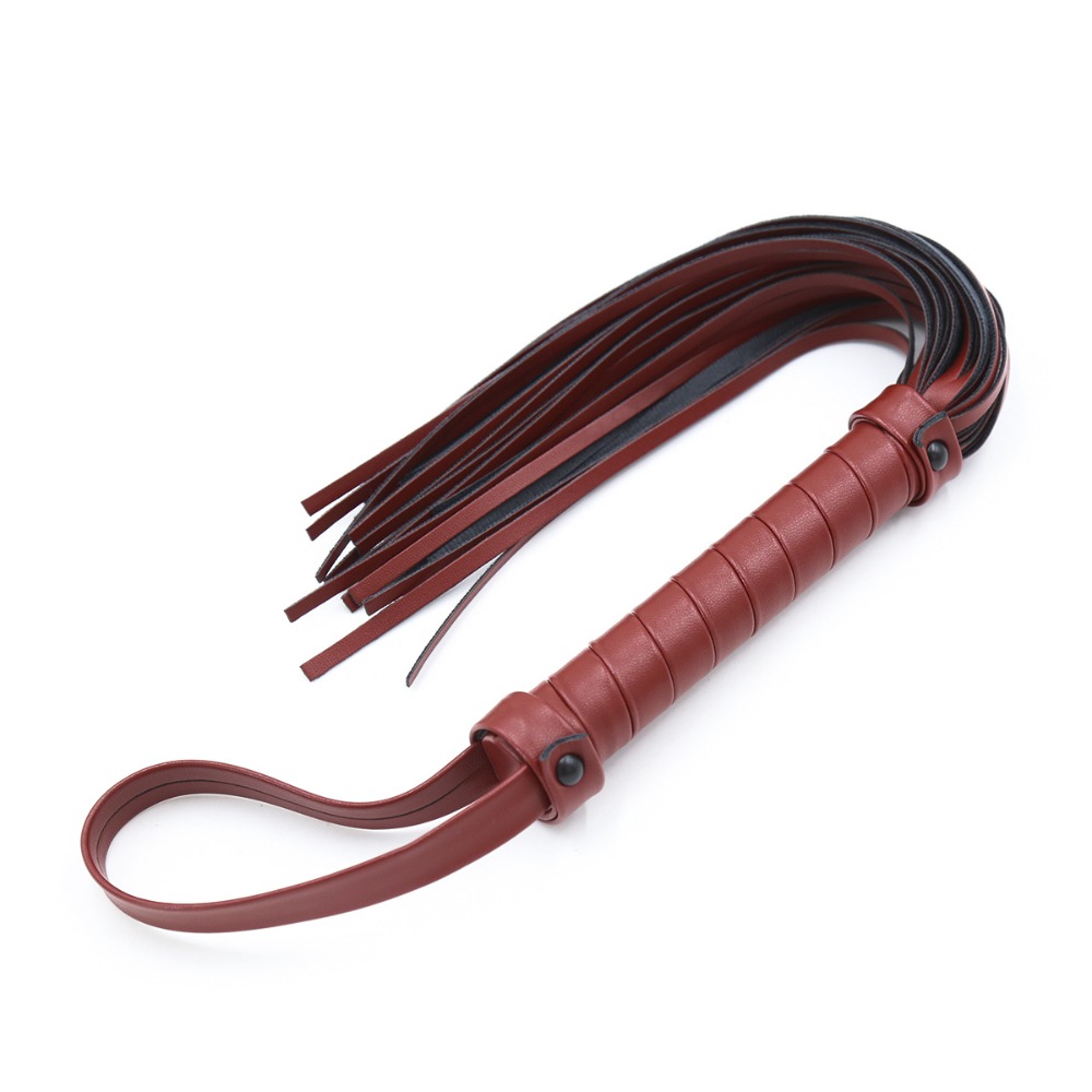 سوط جلدي مثير لألعاب BDSM، سوط - مراجعة Party Supplies وسعره