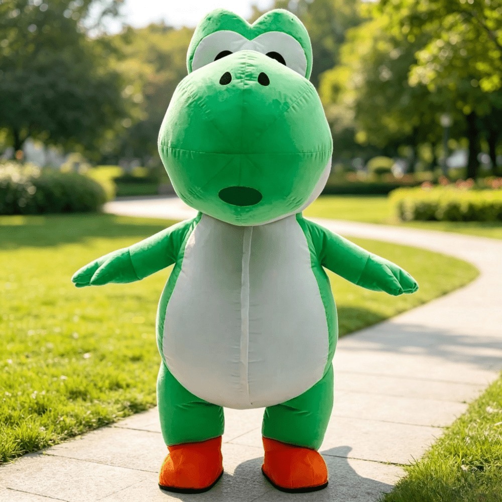 زي ديناصور قابل للنفخ للحفلات  - مراجعة Inflatable Dinosaur Costume Adult وسعره
